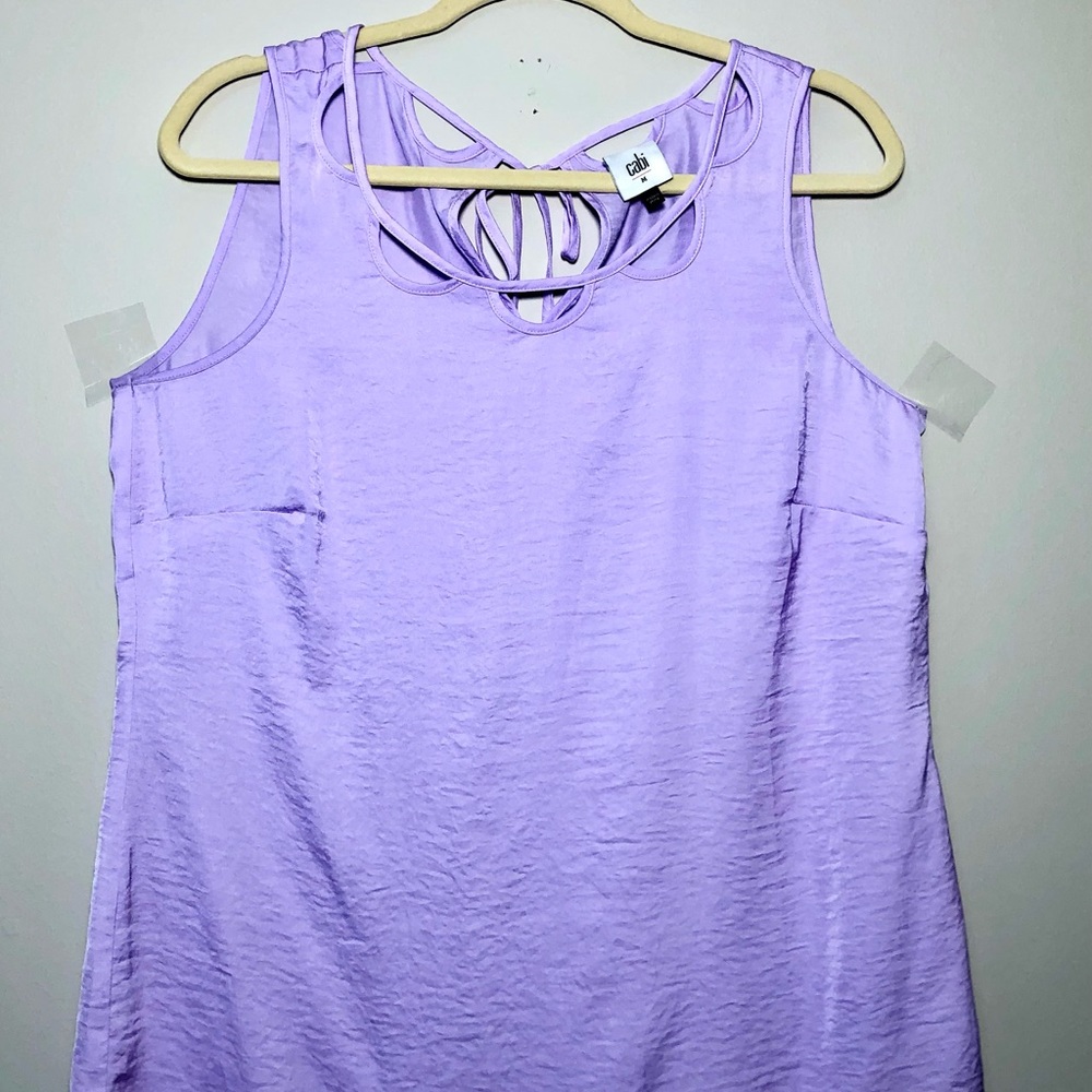 CAbi sleeveless top Spring 2021 collection Size M